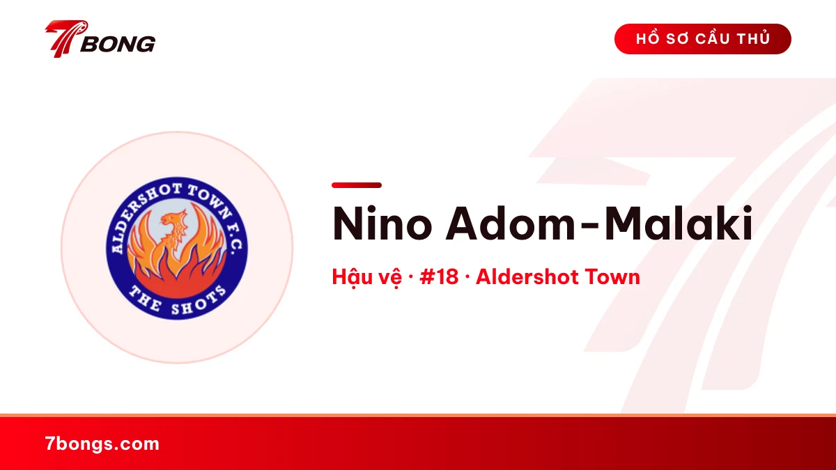 Nino Adom-Malaki — Aldershot Town