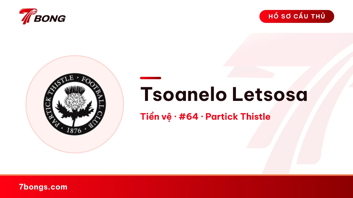 Tsoanelo Letsosa — Partick Thistle
