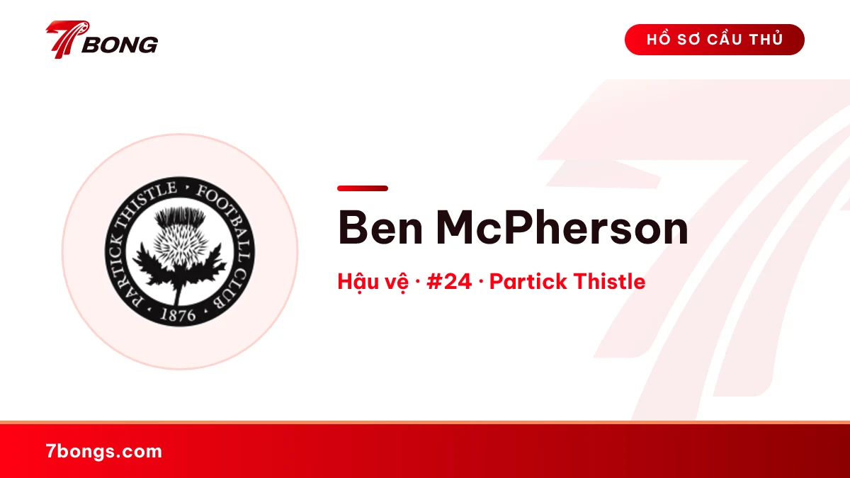 Ben McPherson — Partick Thistle