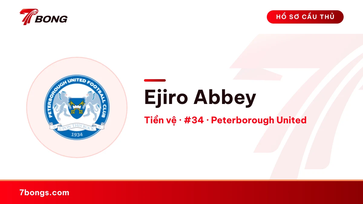 Ejiro Abbey — Peterborough United