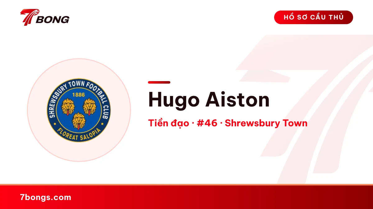 Hugo Aiston — Shrewsbury Town