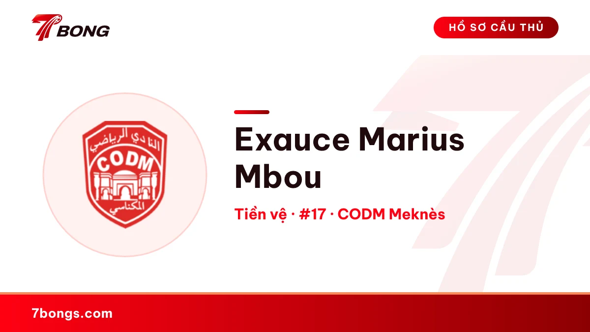 Exauce Marius Mbou — CODM Meknès