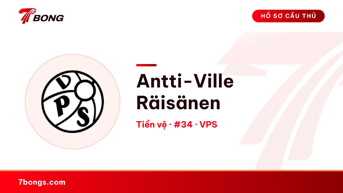 Antti-Ville Räisänen — VPS