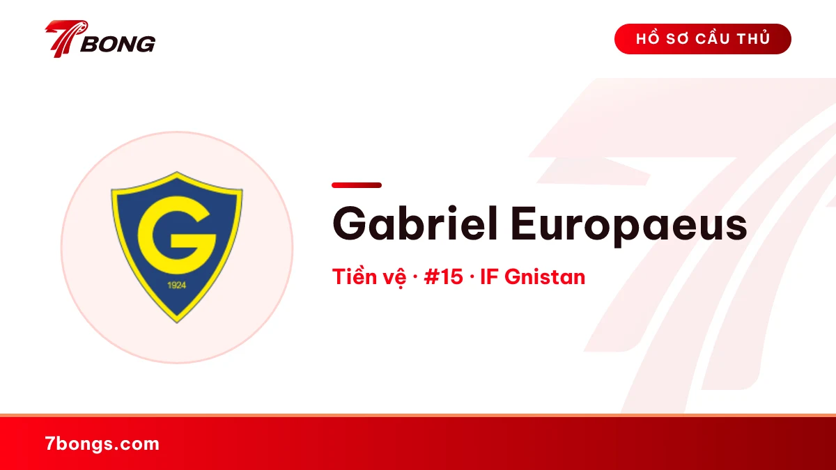 Gabriel Europaeus — IF Gnistan