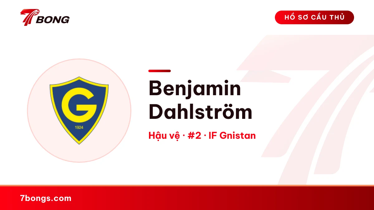 Benjamin Dahlström — IF Gnistan