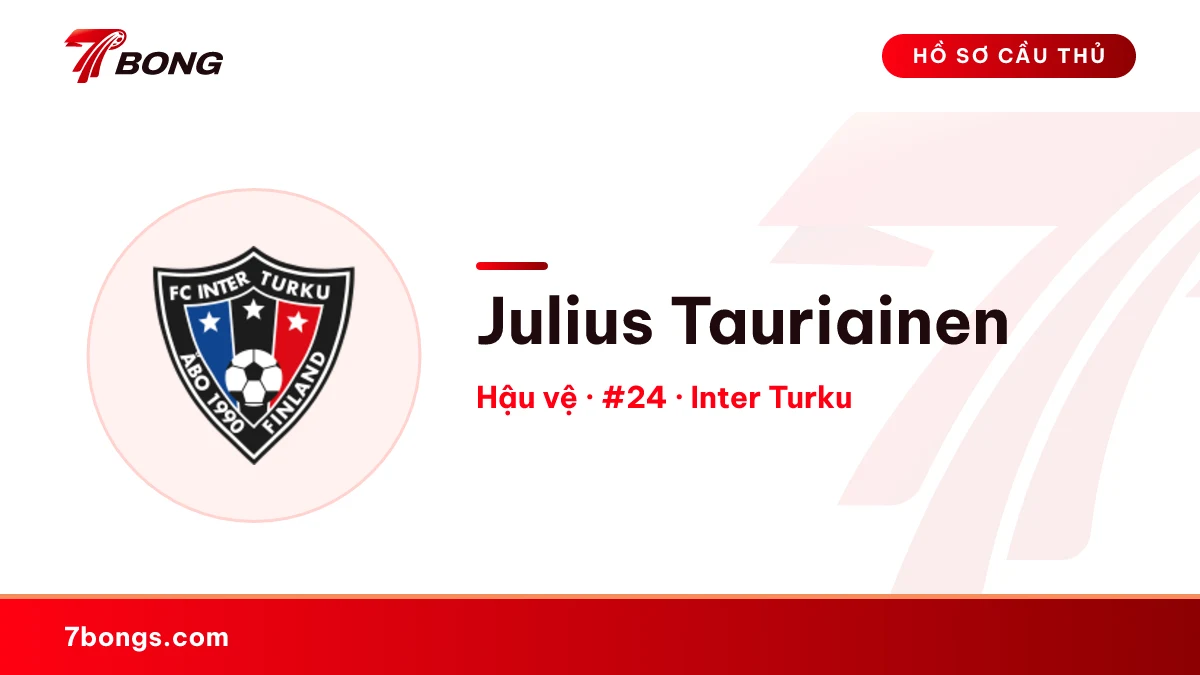 Julius Tauriainen — Inter Turku