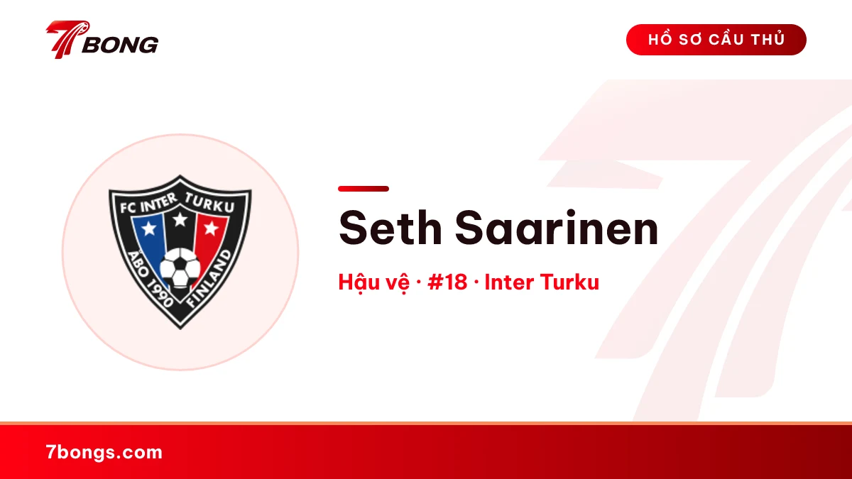 Seth Saarinen — Inter Turku