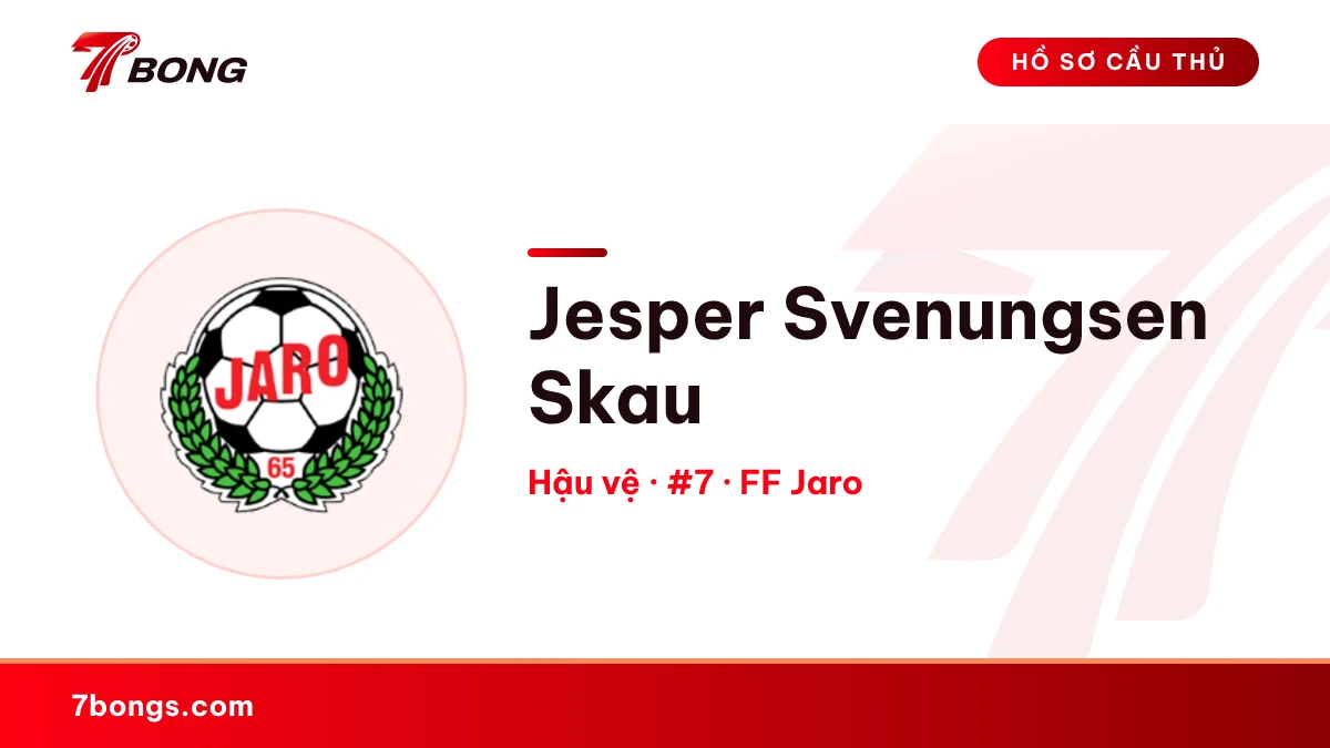 Jesper Svenungsen Skau — FF Jaro