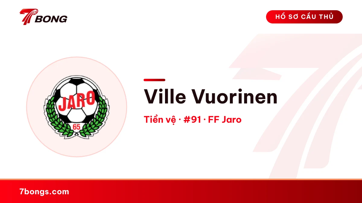 Ville Vuorinen — FF Jaro