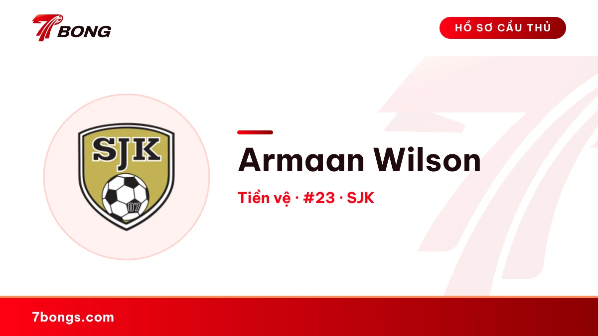 Armaan Wilson — SJK