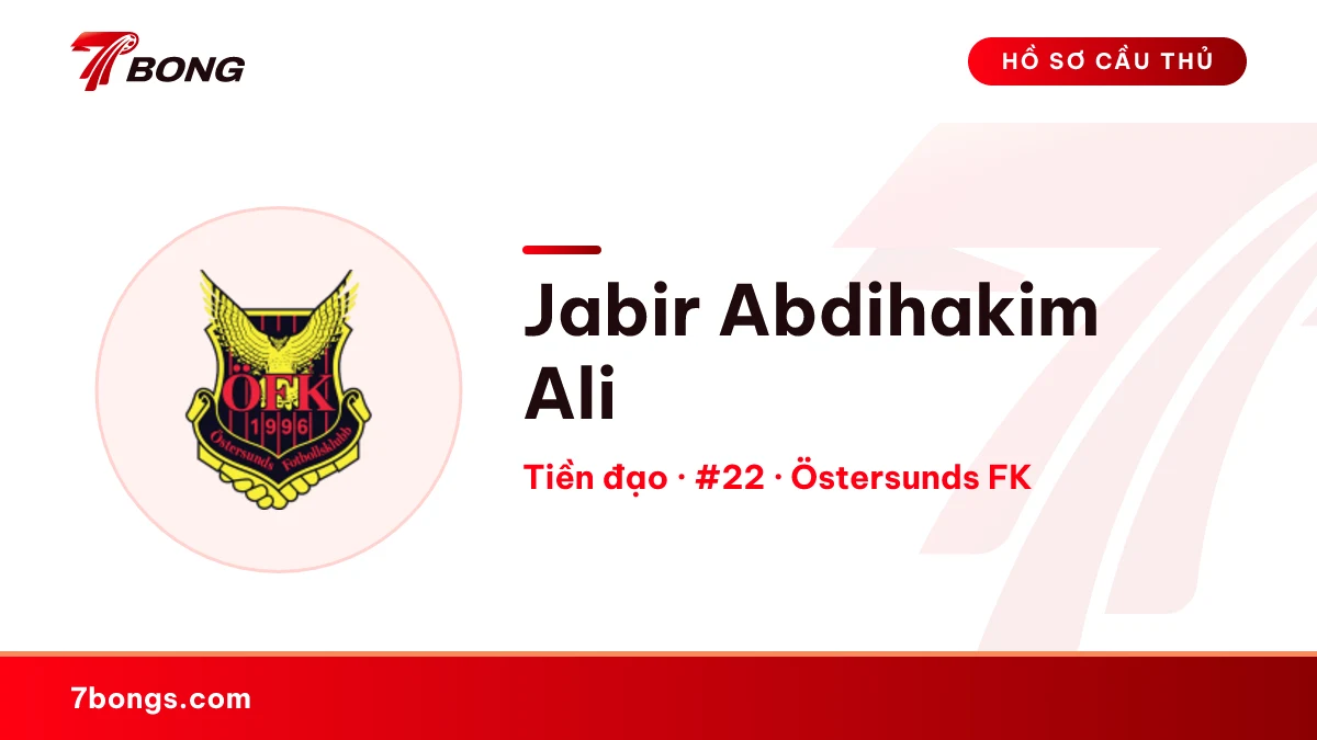 Jabir Abdihakim Ali — Östersunds FK