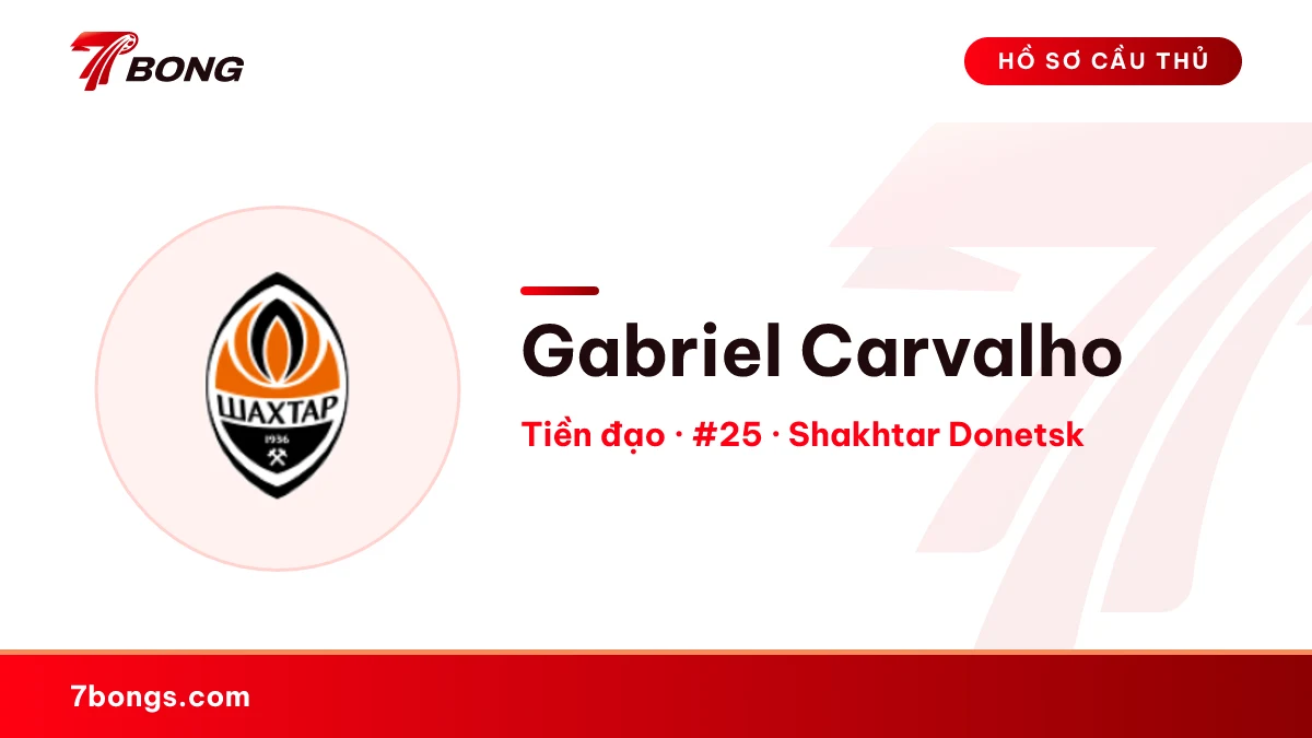 Gabriel Carvalho — Shakhtar Donetsk