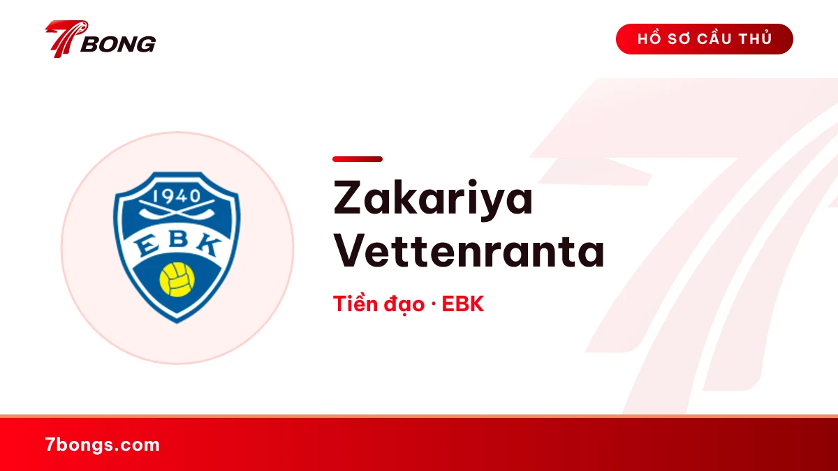 Zakariya Vettenranta — EBK