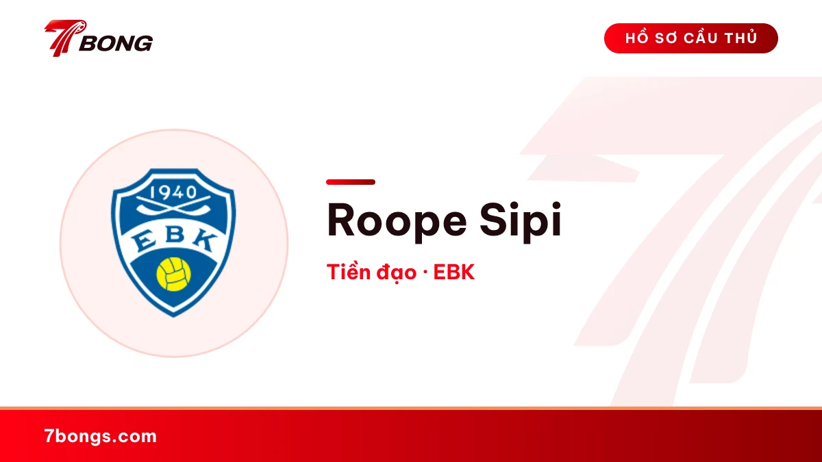 Roope Sipi — EBK
