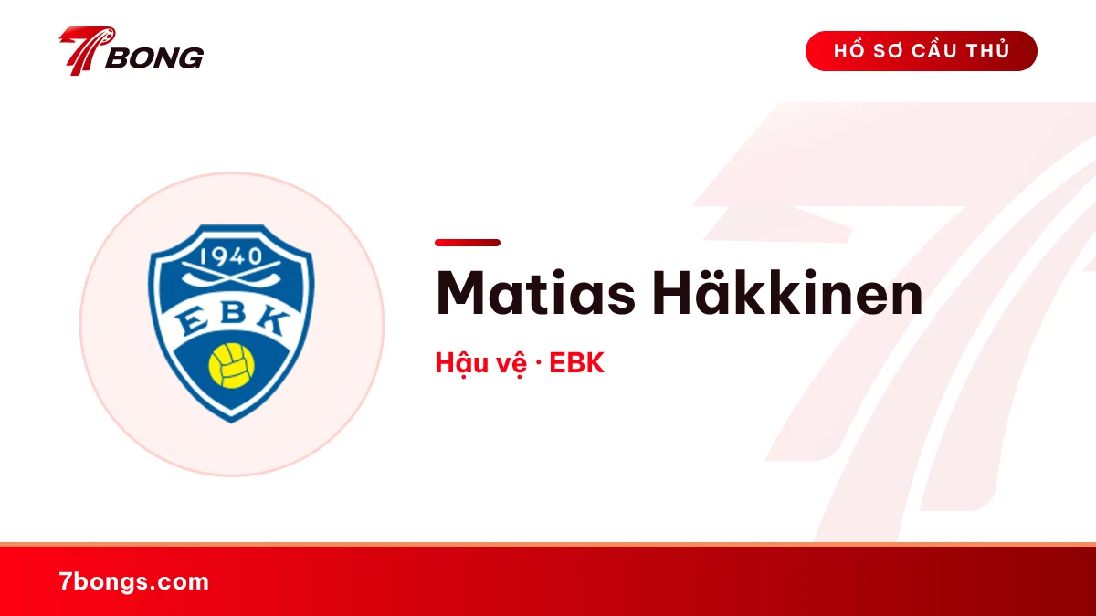 Matias Häkkinen — EBK