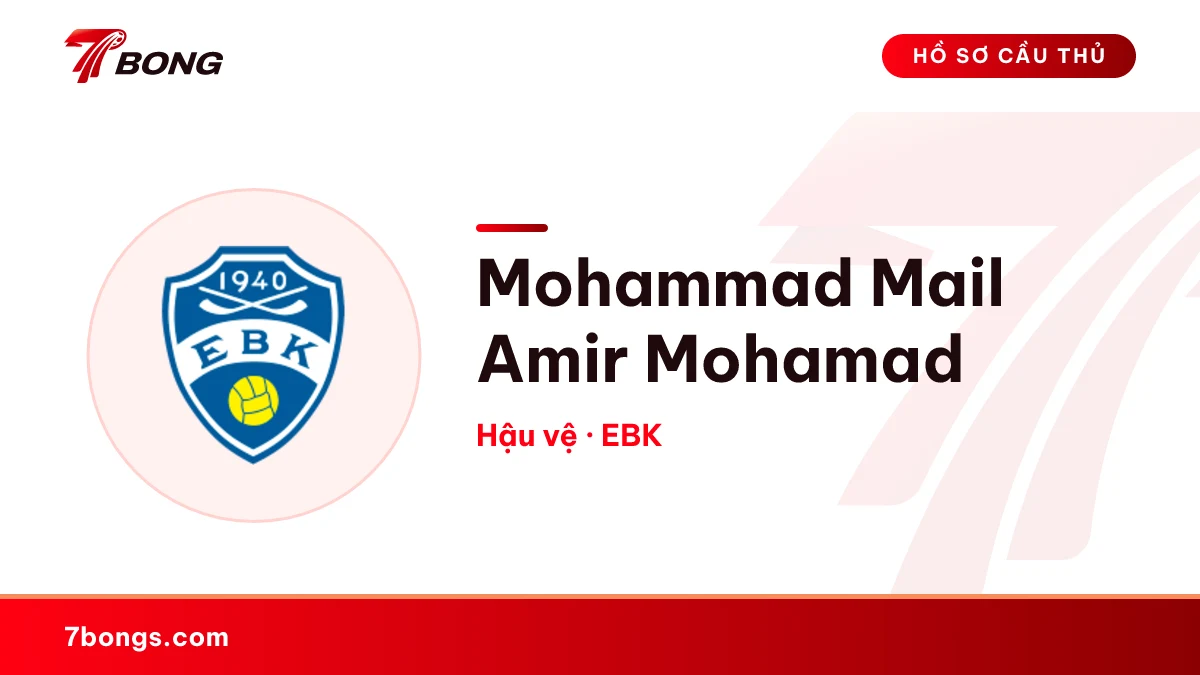 Mohammad Mail Amir Mohamad — EBK