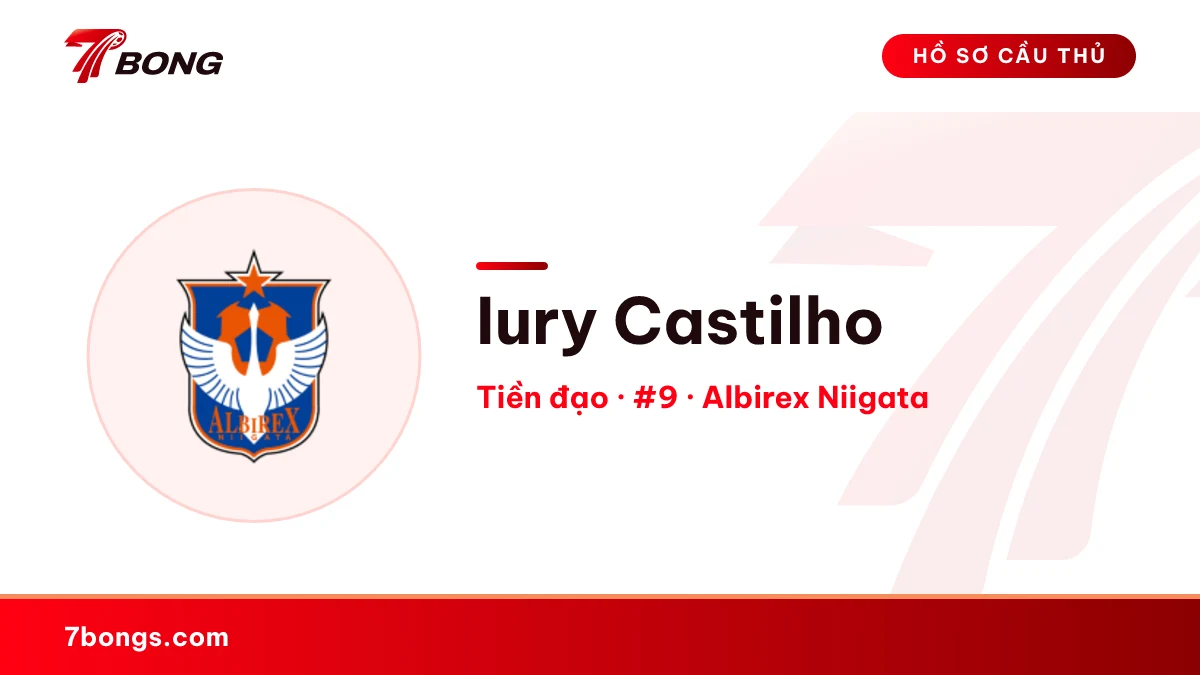 Iury Castilho — Albirex Niigata