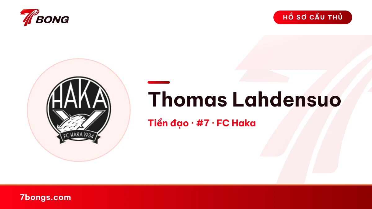 Thomas Lahdensuo — FC Haka
