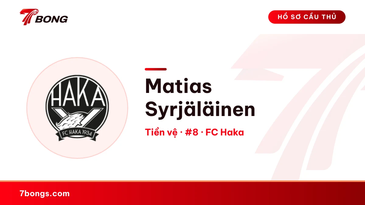 Matias Syrjäläinen — FC Haka