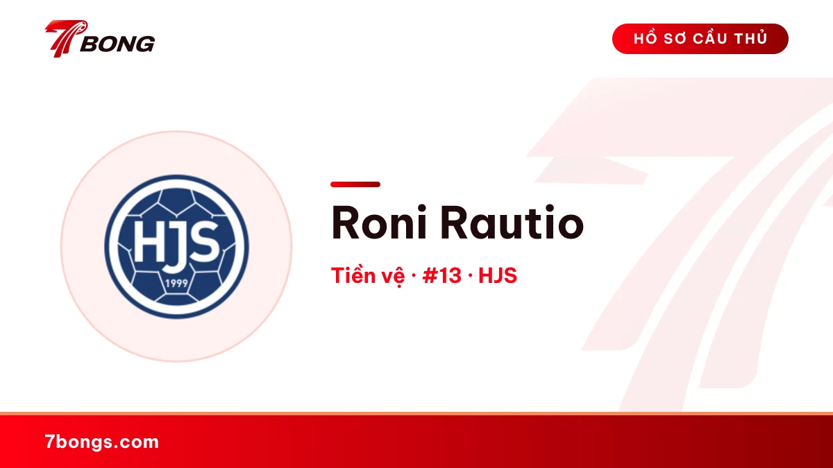 Roni Rautio — HJS