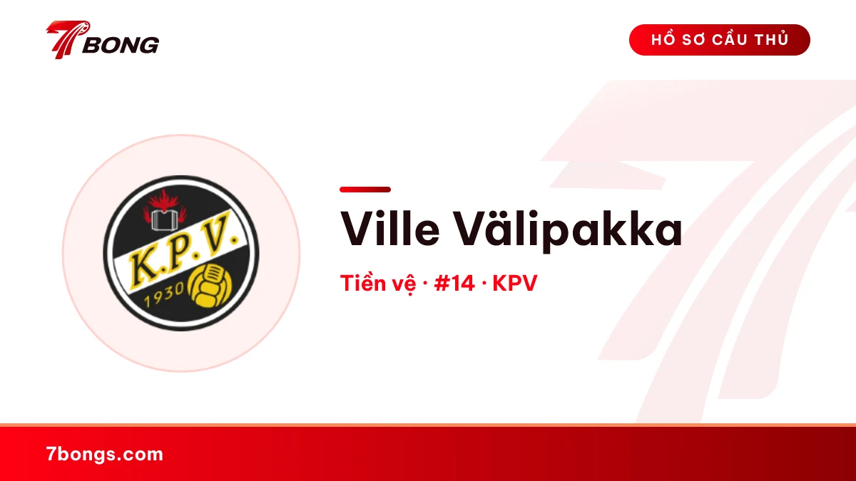 Ville Välipakka — KPV