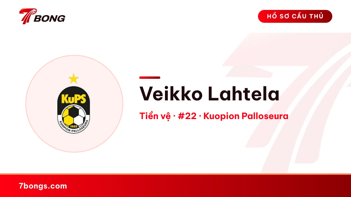 Veikko Lahtela — Kuopion Palloseura