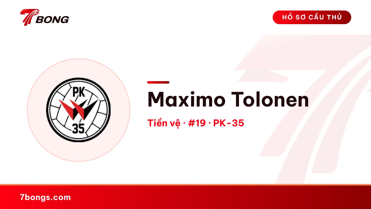 Maximo Tolonen — PK-35