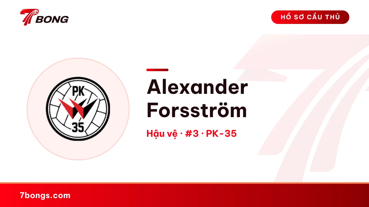 Alexander Forsström — PK-35