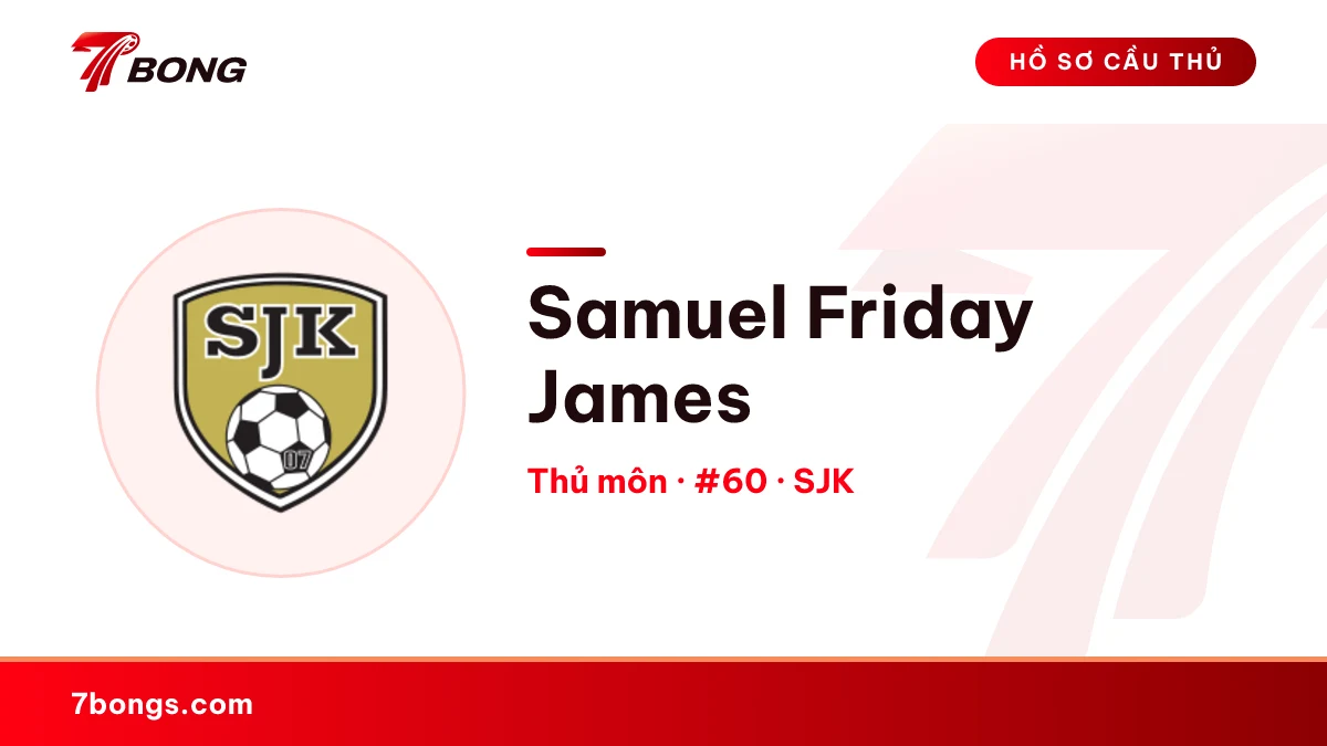 Samuel Friday James — SJK