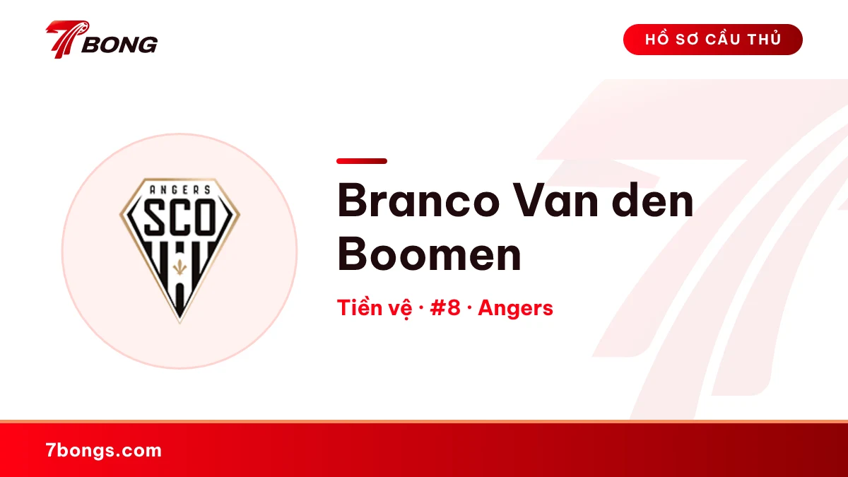 Branco Van den Boomen — Angers