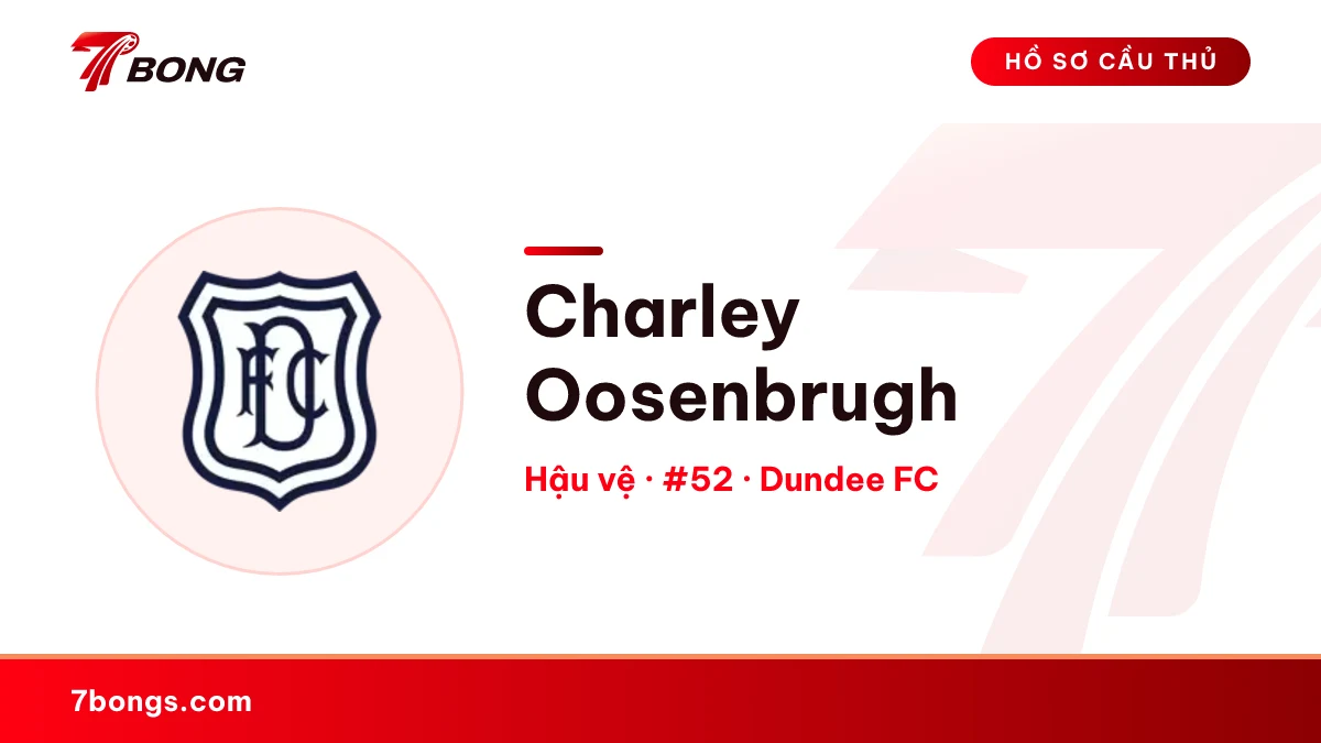 Charley Oosenbrugh — Dundee FC