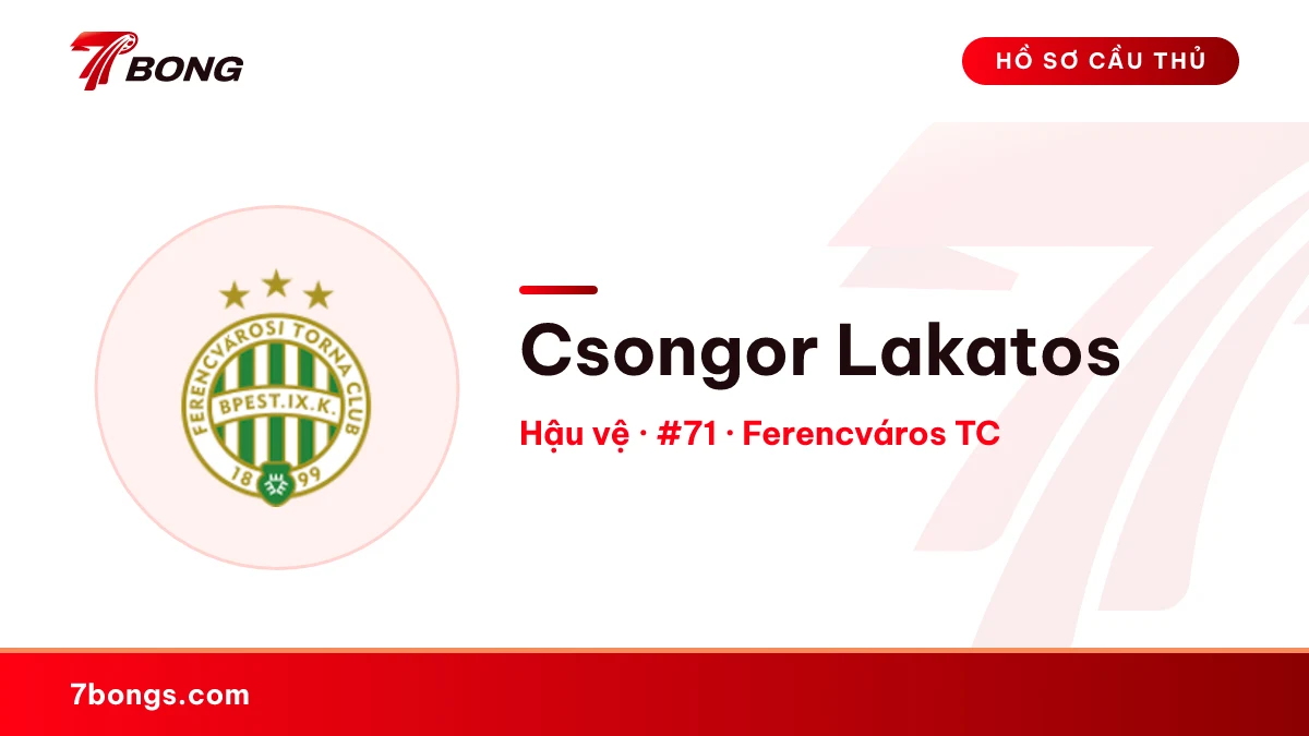 Csongor Lakatos — Ferencváros TC
