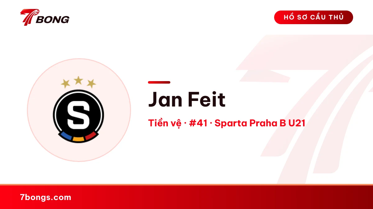 Jan Feit — Sparta Praha B U21