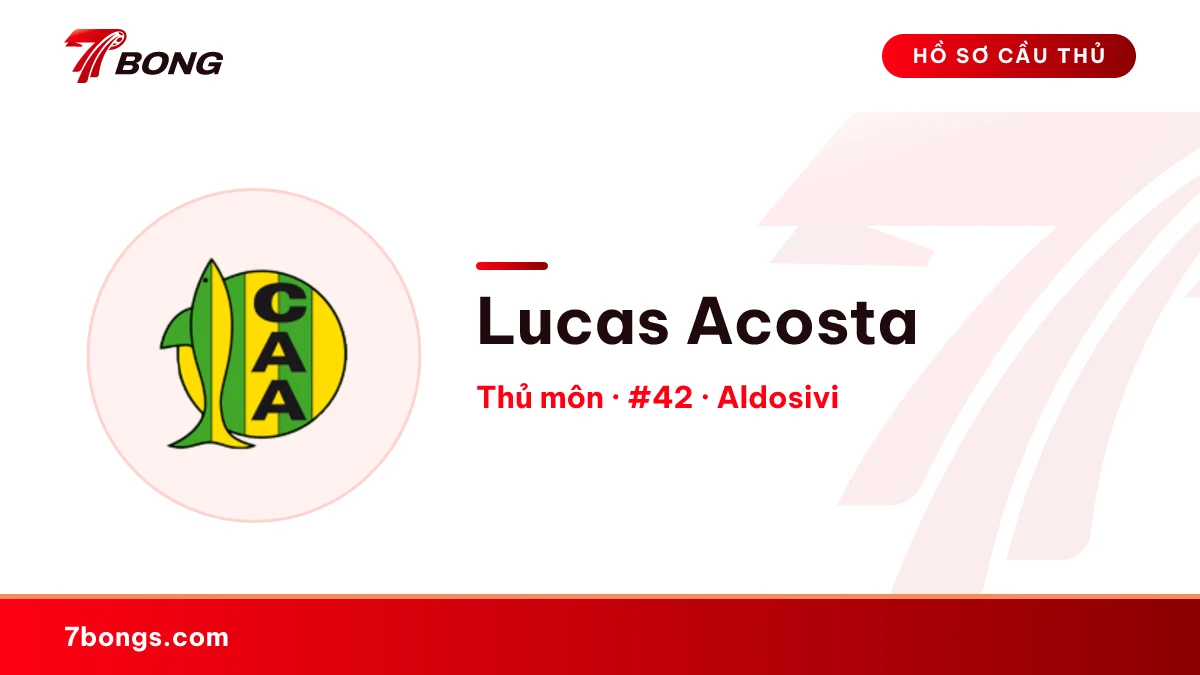 Lucas Acosta — Aldosivi