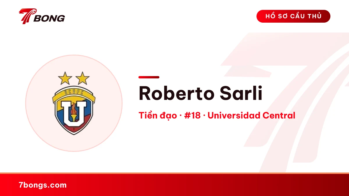 Roberto Sarli — Universidad Central