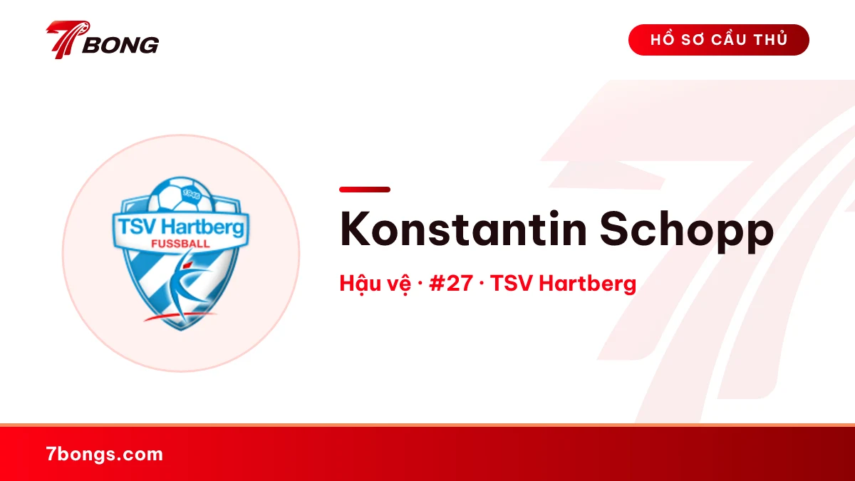 Konstantin Schopp — TSV Hartberg