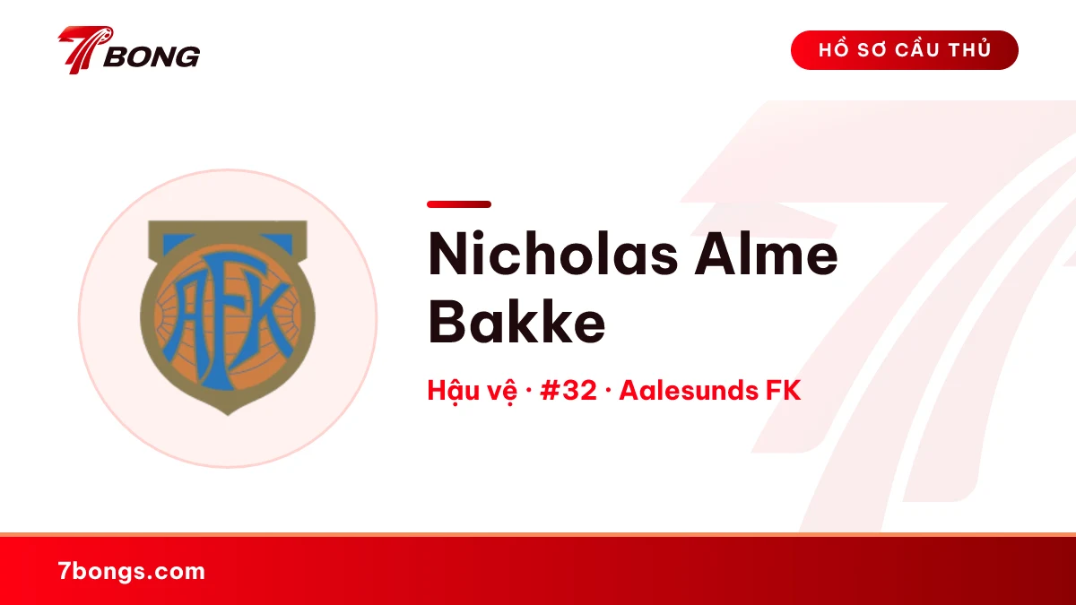 Nicholas Alme Bakke — Aalesunds FK