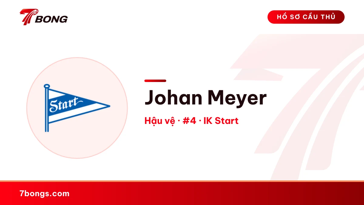 Johan Meyer — IK Start