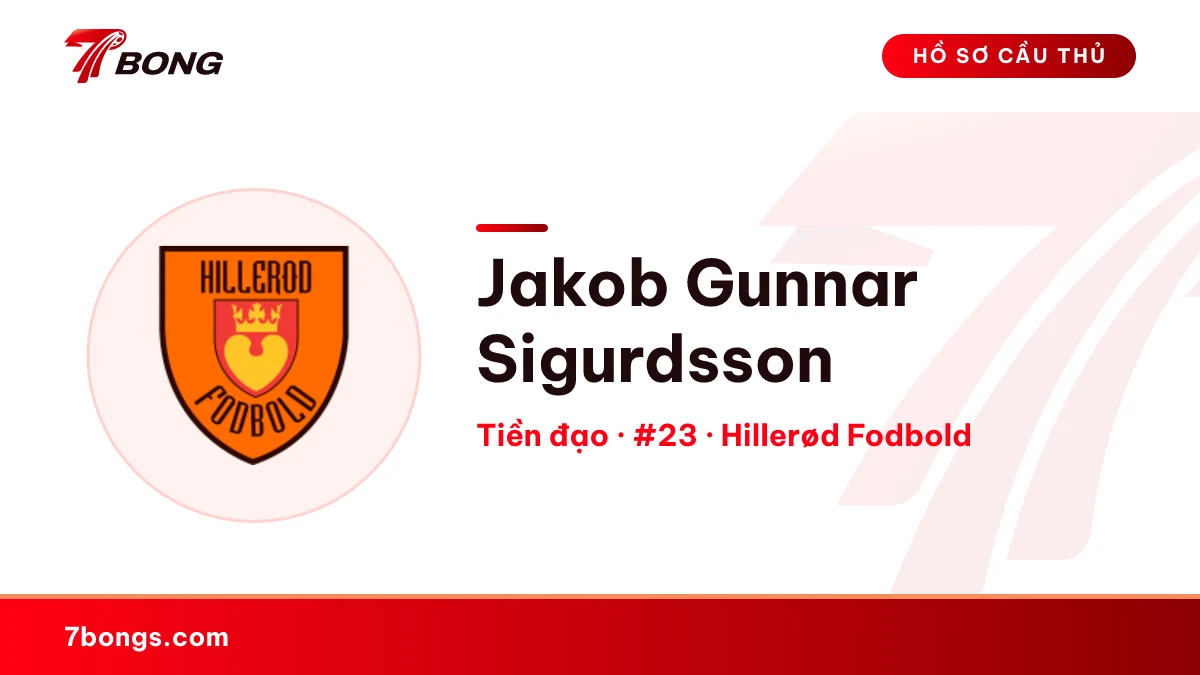 Jakob Gunnar Sigurdsson — Hillerød Fodbold