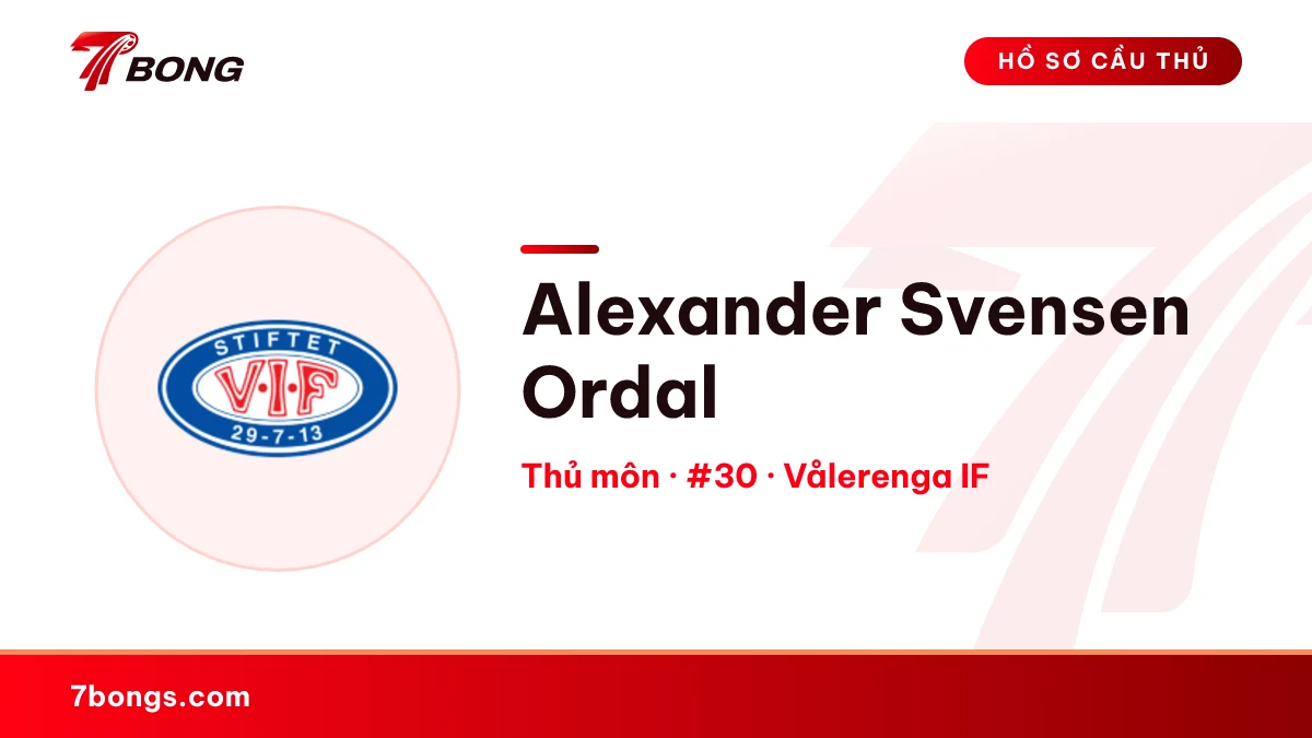 Alexander Svensen Ordal — Vålerenga IF
