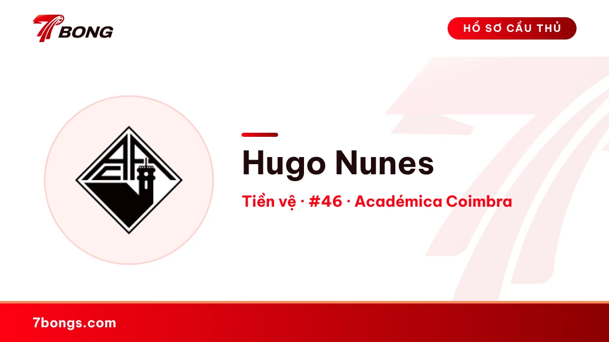 Hugo Nunes — Académica Coimbra