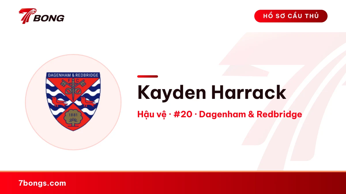 Kayden Harrack — Dagenham & Redbridge