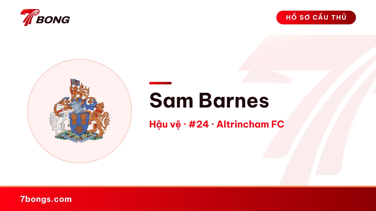 Sam Barnes — Altrincham FC