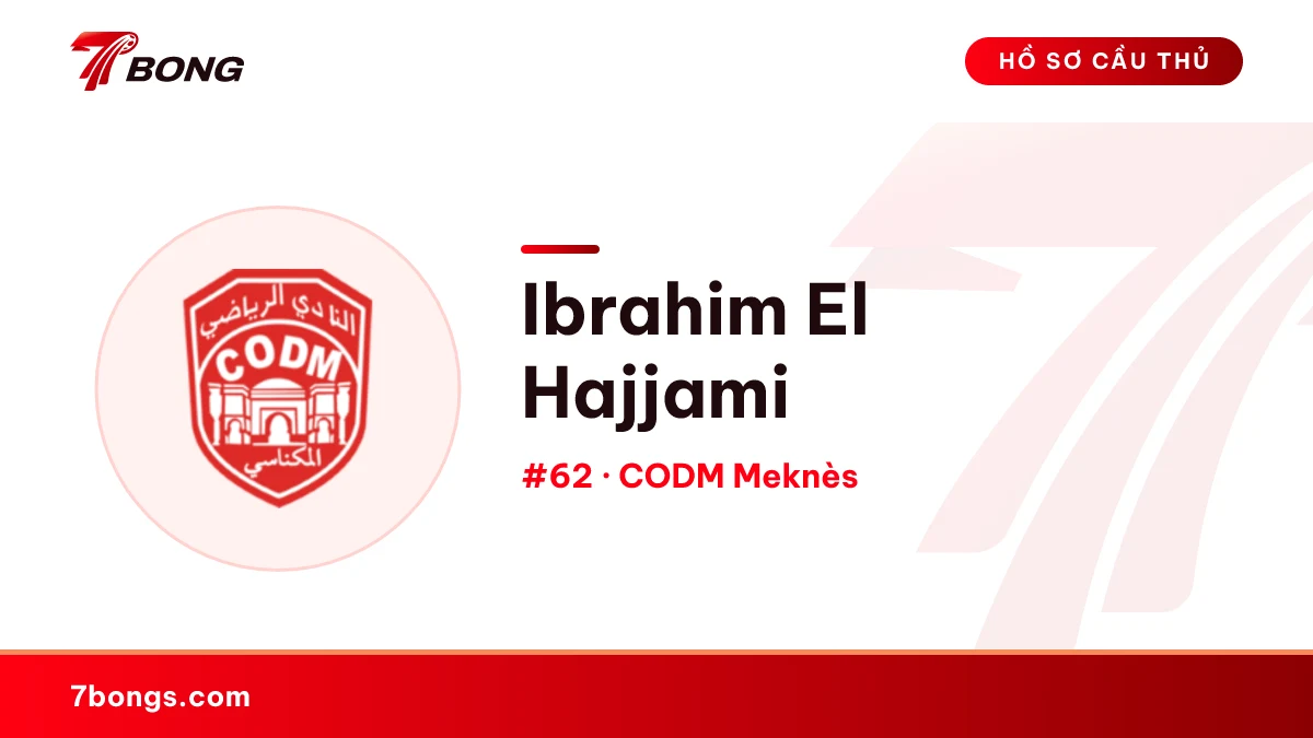 Ibrahim El Hajjami — CODM Meknès