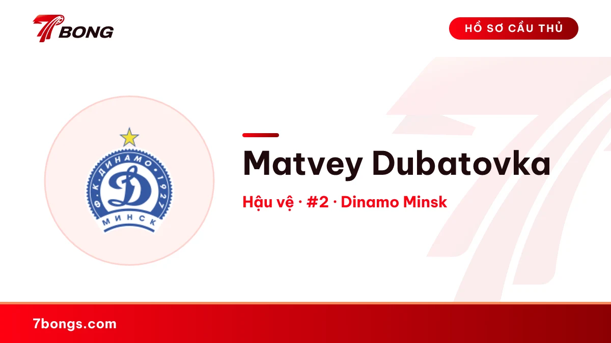 Matvey Dubatovka — Dinamo Minsk