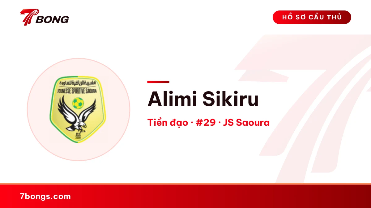 Alimi Sikiru — JS Saoura
