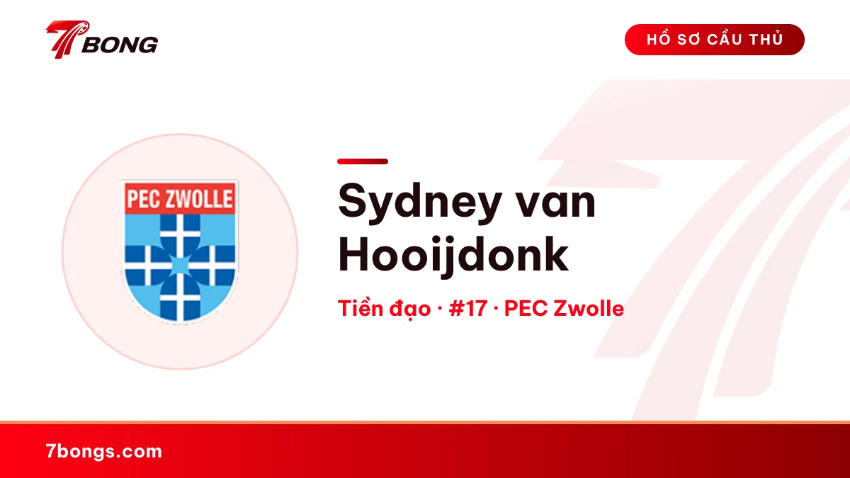 Sydney van Hooijdonk — PEC Zwolle