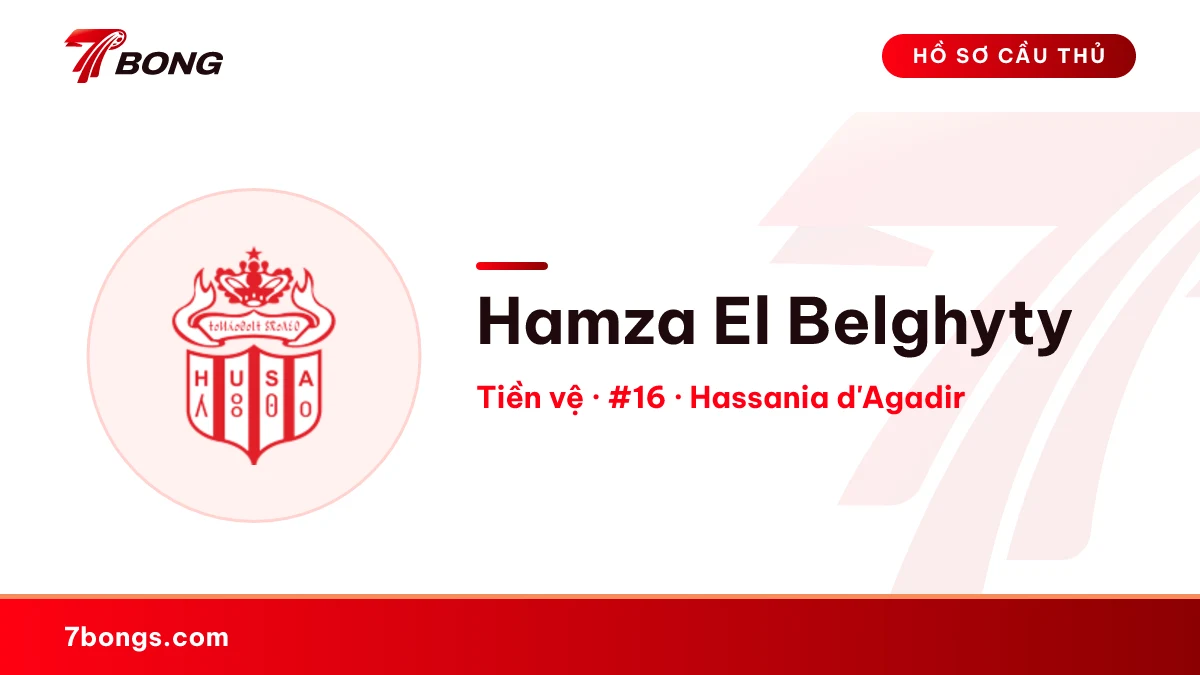Hamza El Belghyty — Hassania d'Agadir