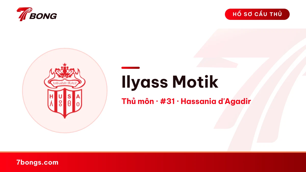 Ilyass Motik — Hassania d'Agadir