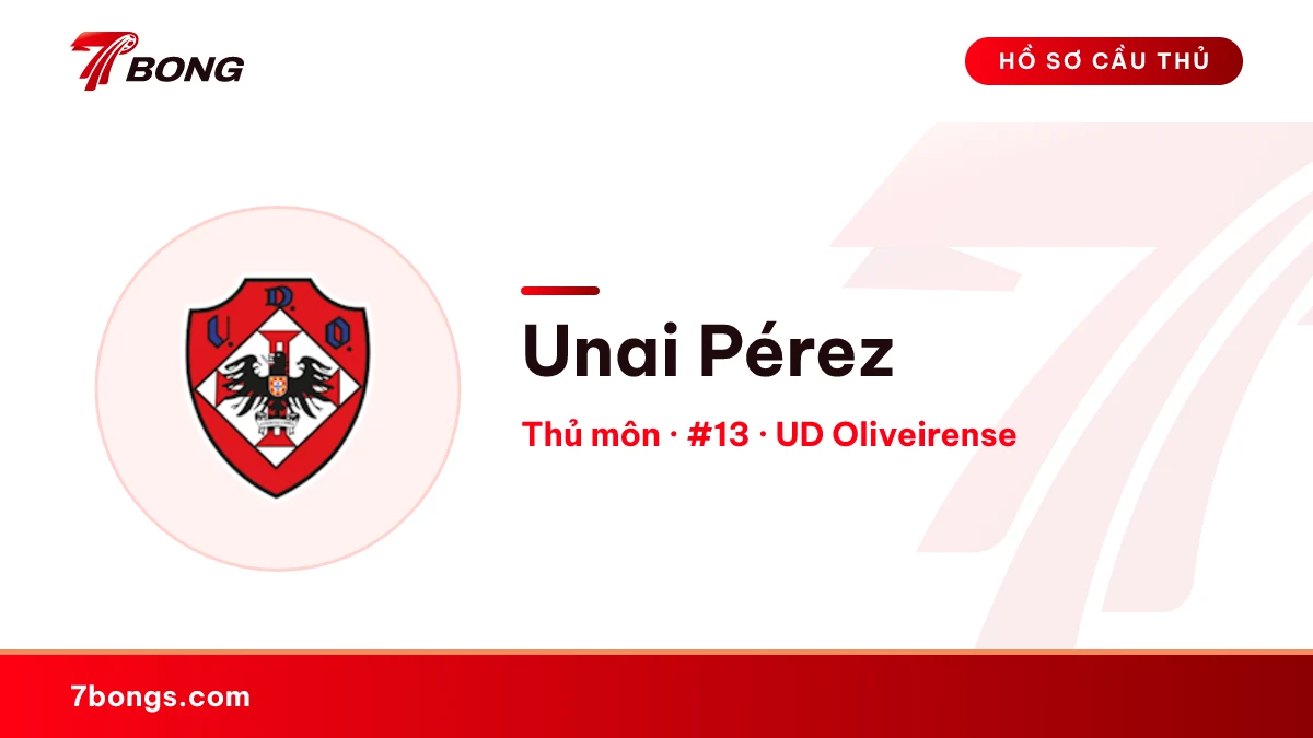 Unai Pérez — UD Oliveirense